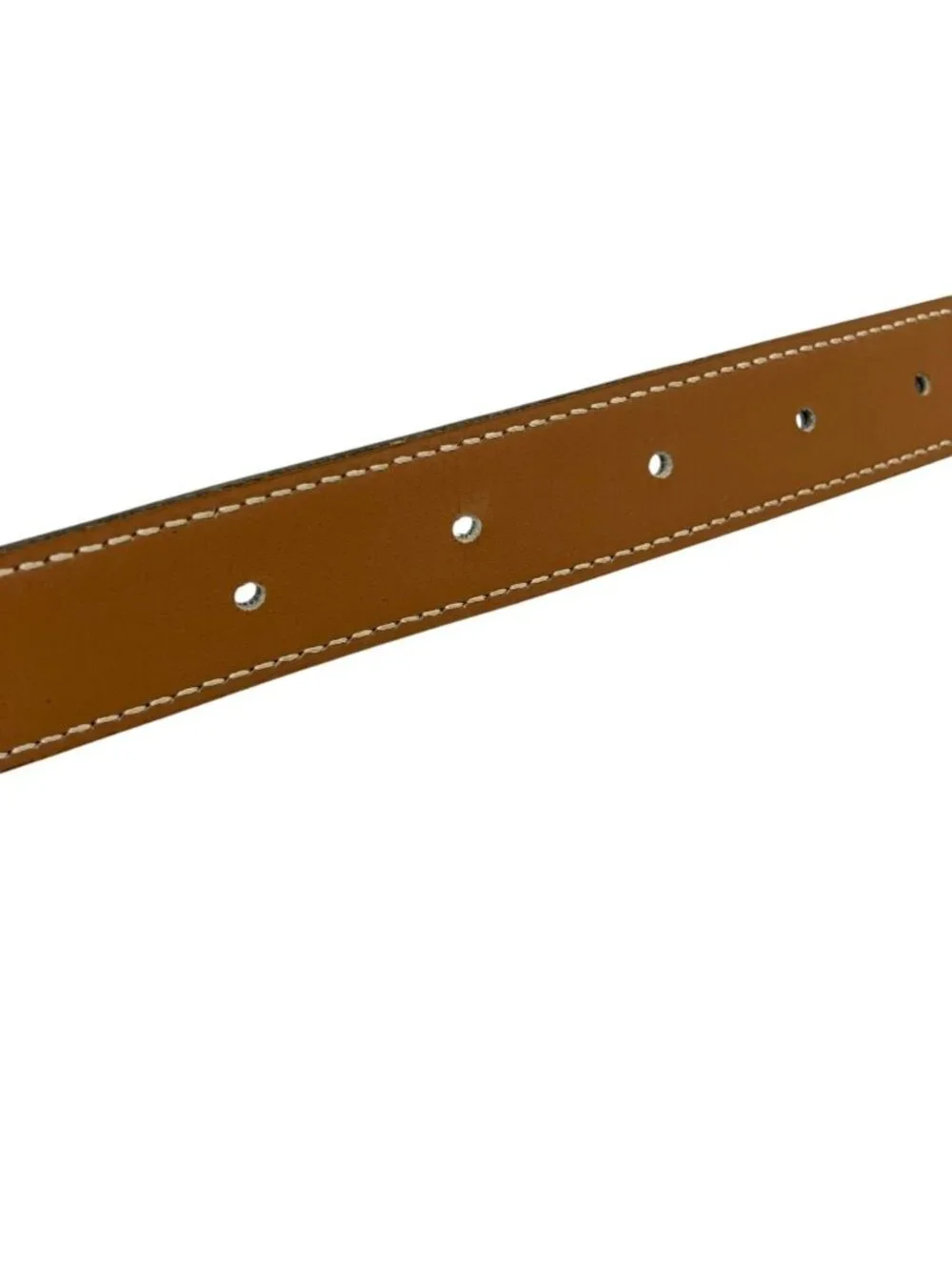 Hermes Vintage Constance 75 Belt Brown Black